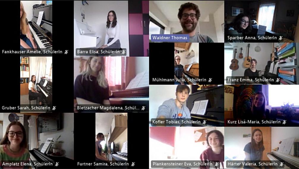 virtuelles Klaviervorspiel